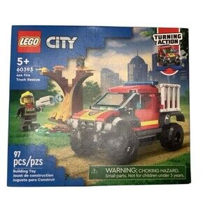 LEGO CITY: 4x4 Fire Truck Rescue (60393)